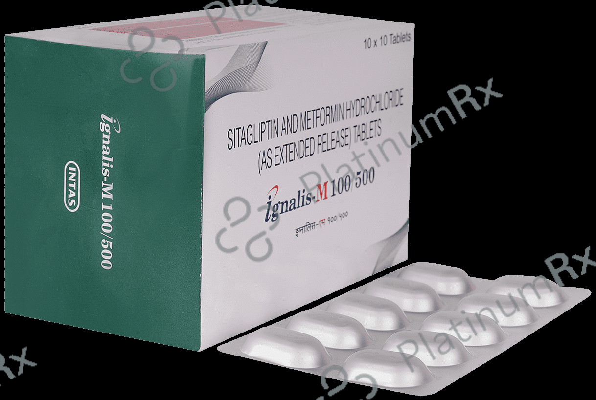 Ignalis M 100/500mg Tablet ER 10s