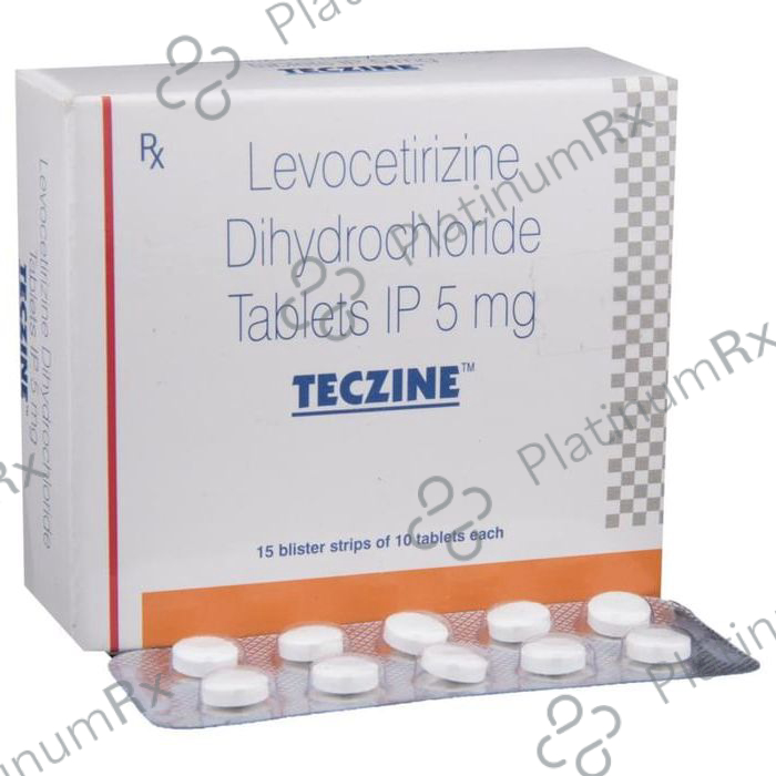 Teczine 5mg Tablet 10s