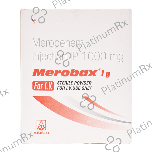 Merobax 1gm Injection 1s