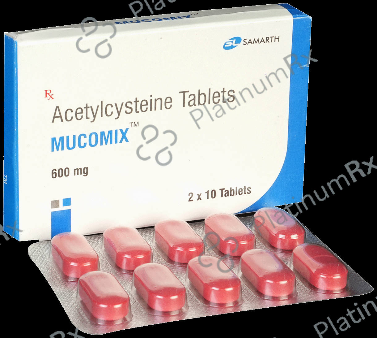 Mucomix 600mg Tablet 10s