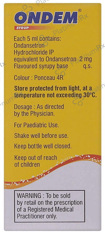 Ondem 2mg Syrup 30ml