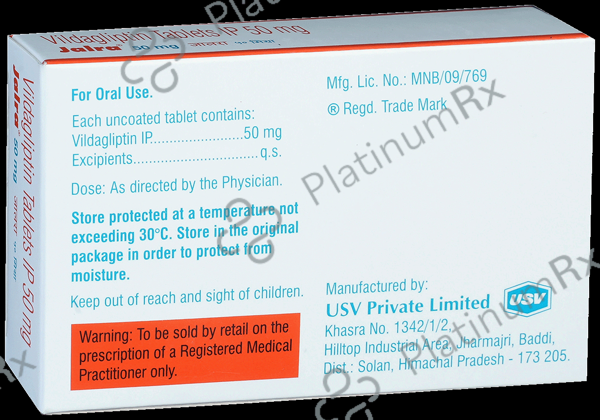 Jalra 50mg Tablet 15s