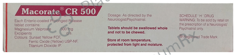 Macorate CR 500mg Tablet 10s