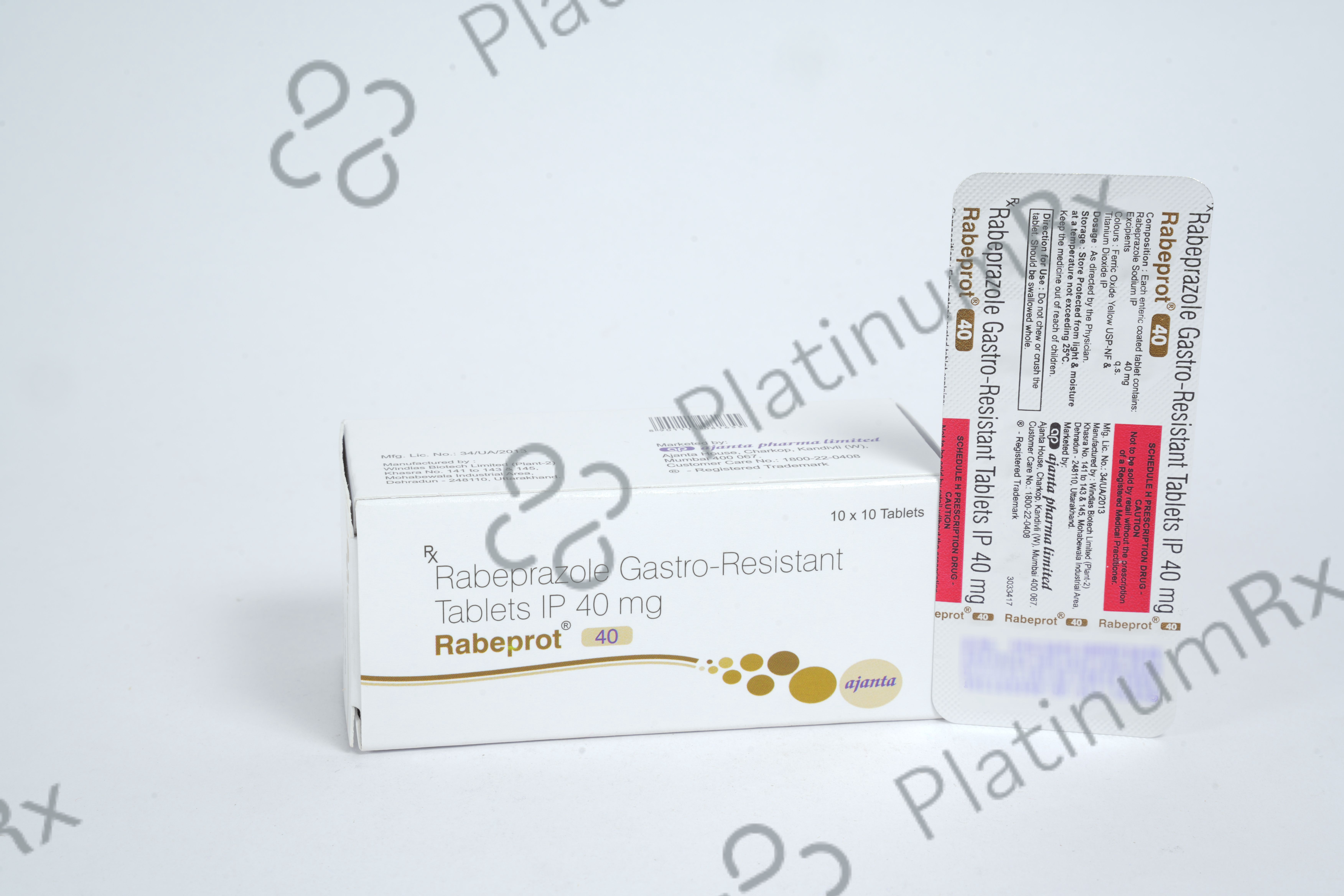 Rabeprot 40mg Tablet 10s