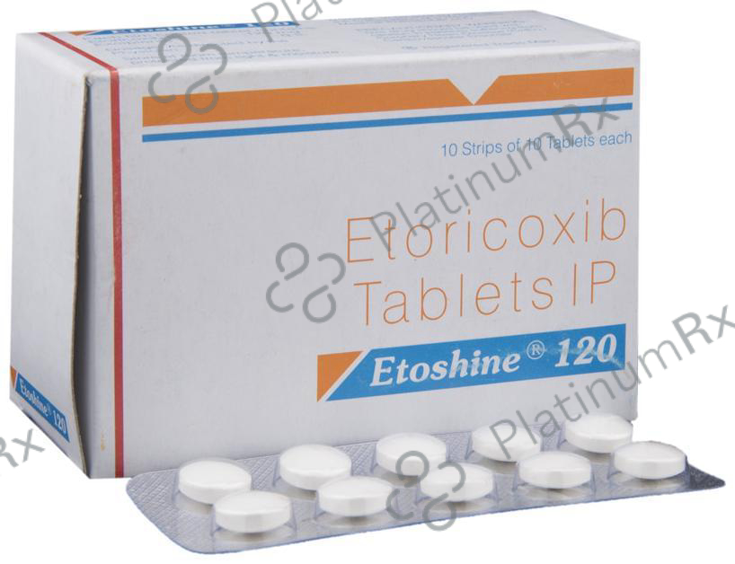 Etoshine 120mg Tablet 10s