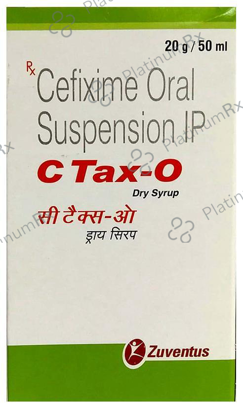 C Tax O 50mg Dry Syrup 50ml