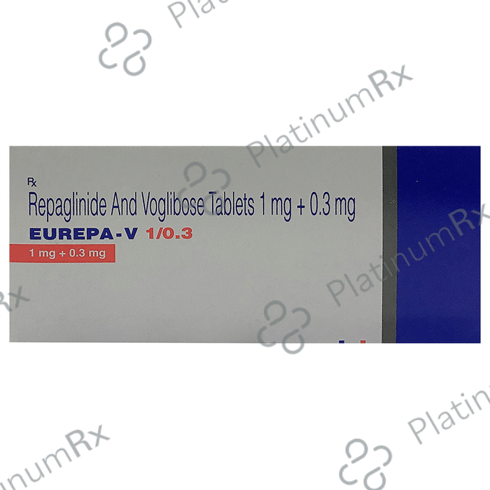 Eurepa V 1/0.3mg Tablet 10s