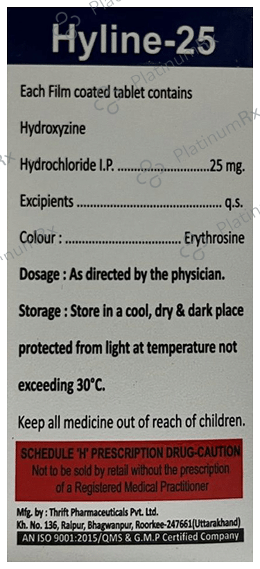 Hyline 25 Tablet