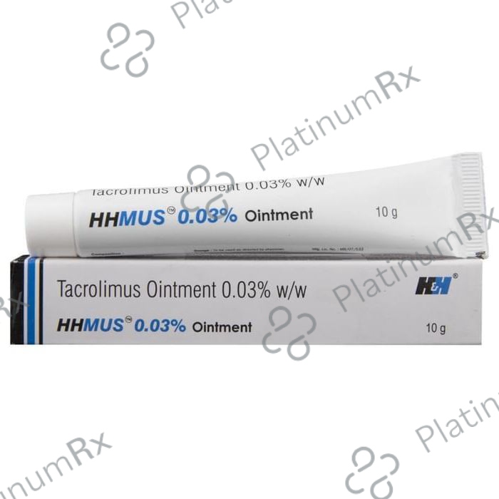 Hhmus 0.03% Ointment 10gm