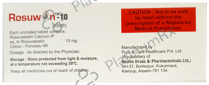 Rosuwon 10 Tablet