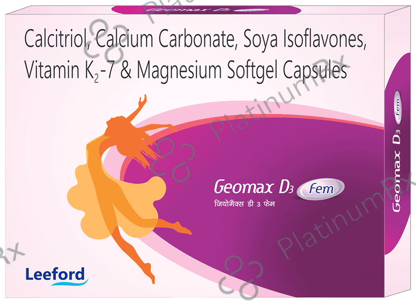 Geomax D3 Fem SG Capsule 10s