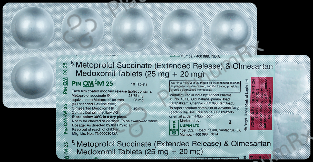 Pin OM M 25/20mg Tablet ER 10s