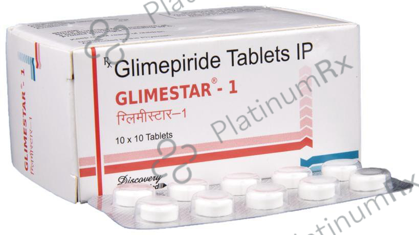 Glimestar 1mg Tablet 10s