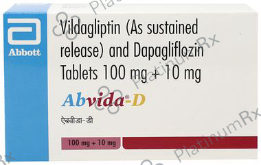 Abvida D 10/100mg Tablet SR 10s