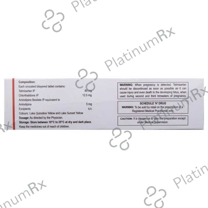 Eritel CH 80 Trio 5/12.5/80mg Tablet 15s