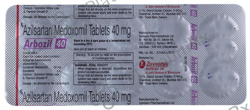 Arbozil 40 Tablet