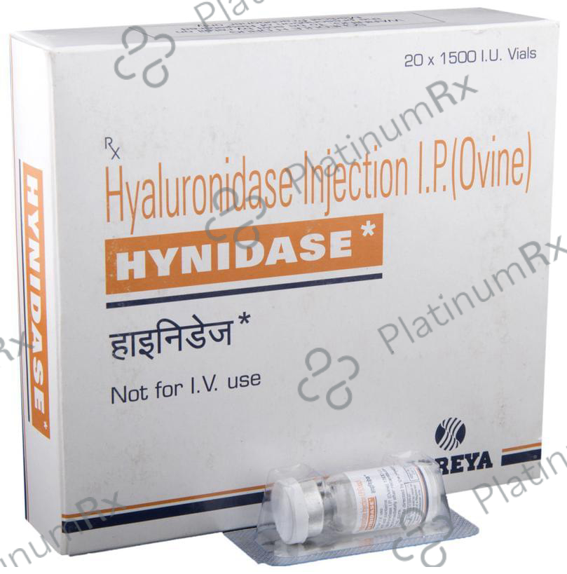 Hynidase 1500IU Injection 1s