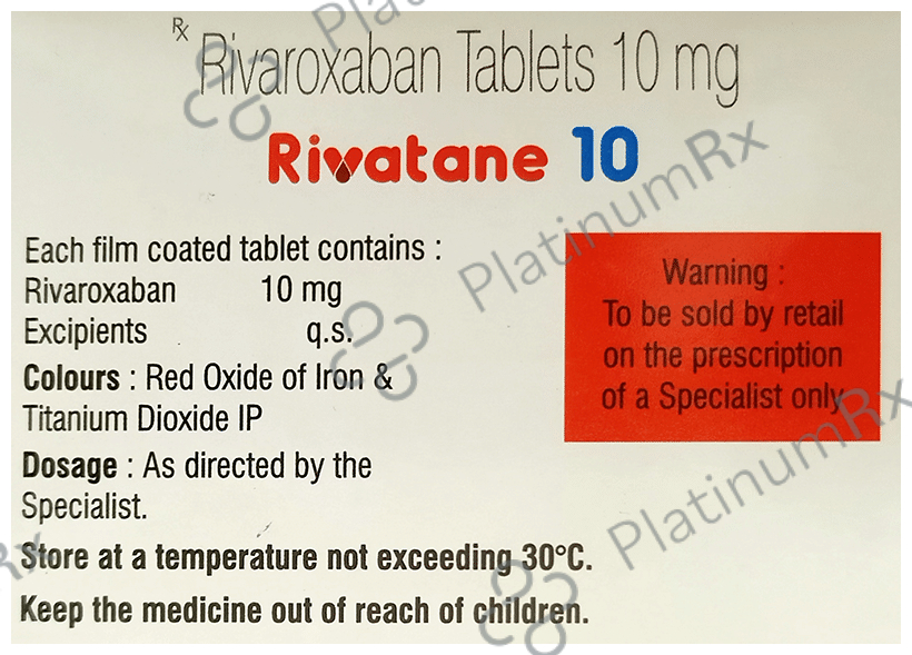 Rivatane 10 Tablet