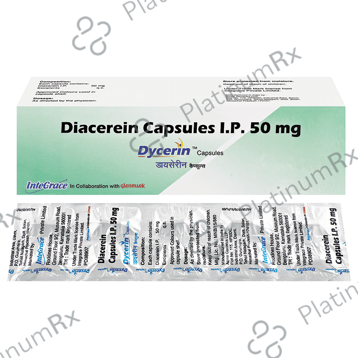Dycerin 50mg Capsule 10s