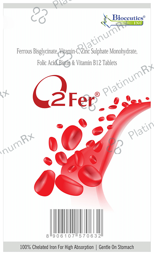 O2Fer Tablet 15 tablets