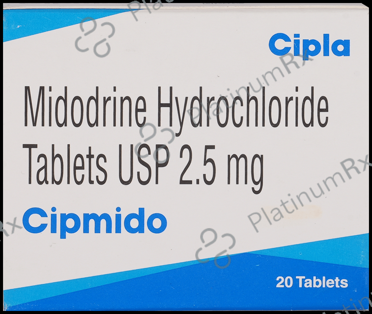 Cipmido 2.5mg Tablet