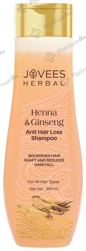 Jovees Henna & Ginseng Anti Hair Loss Shampoo 300 ml