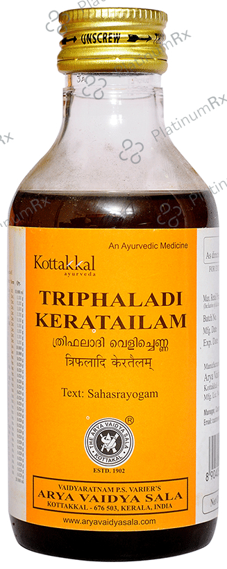 Kottakkal Ayurveda Triphaladi Keratailam