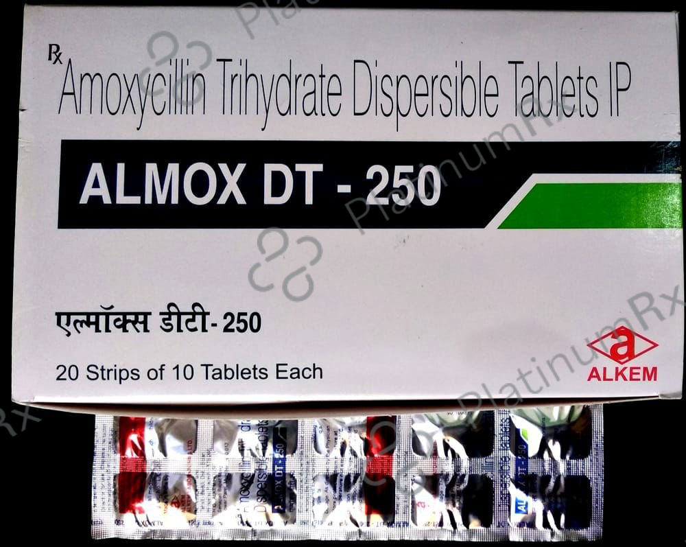 Almox DT 250mg Tablet 15s