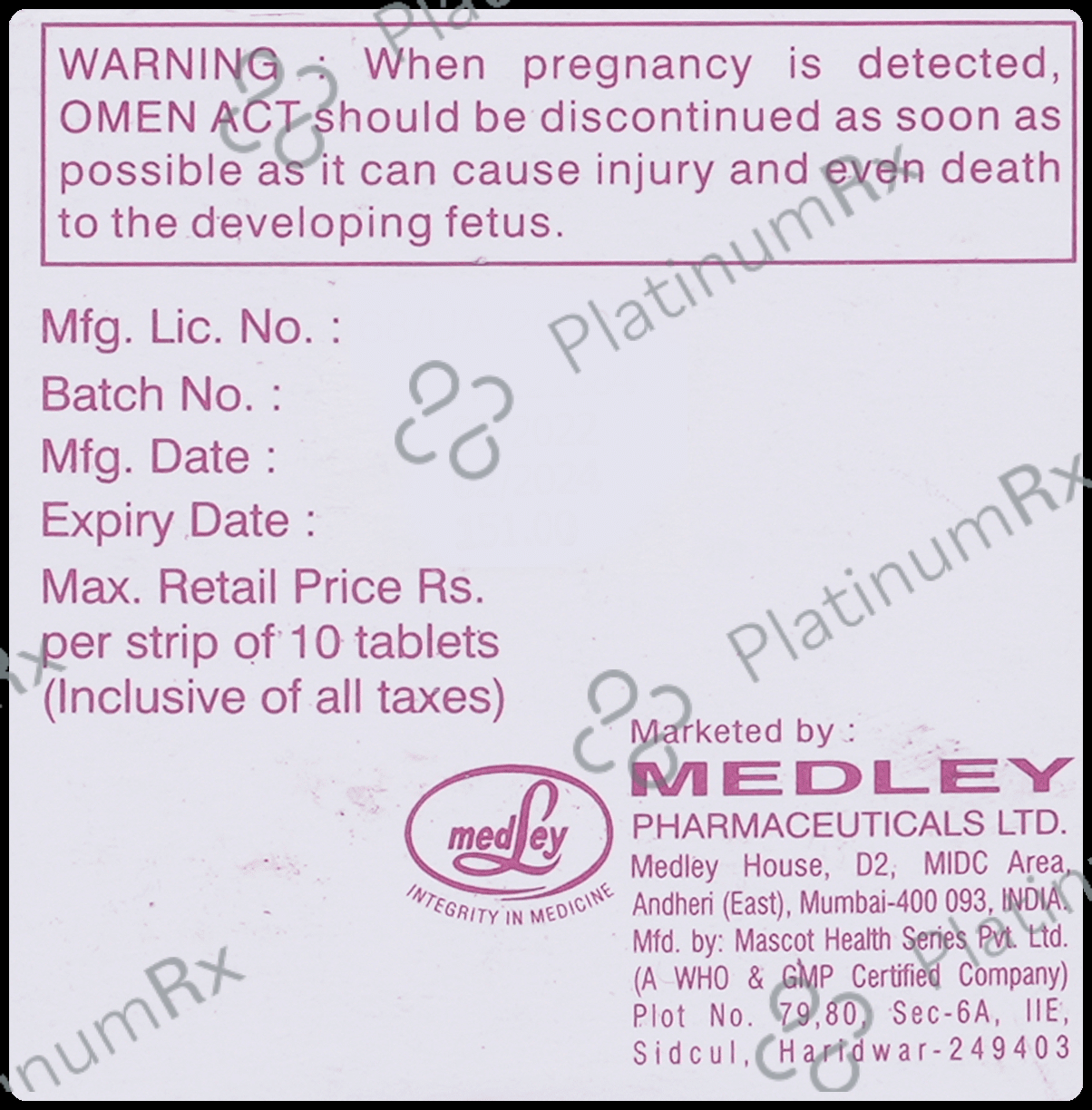 Omen Act Tablet 10s