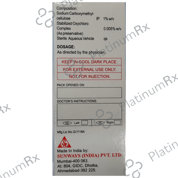Ultra Gel 1% Eye Drop 10ml