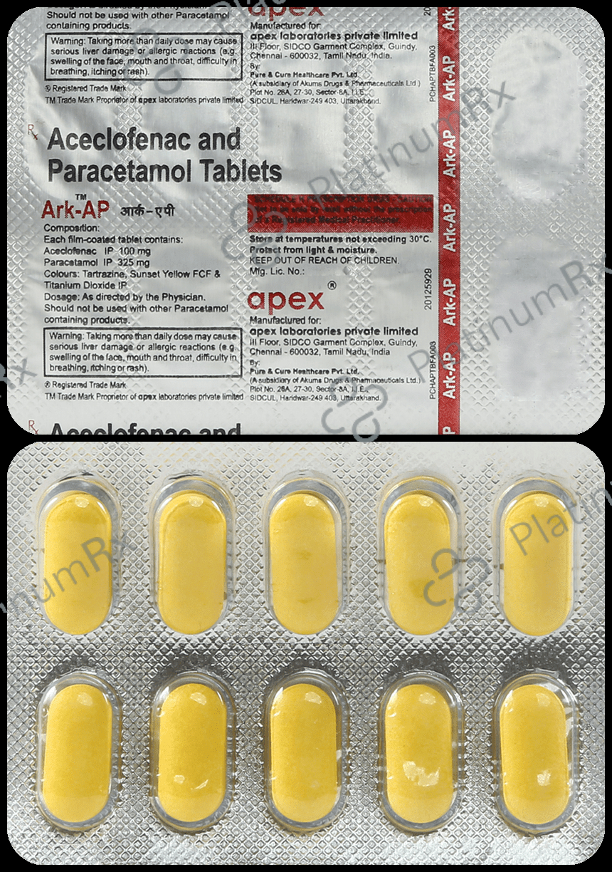 Ark AP 100/325mg Tablet 10s