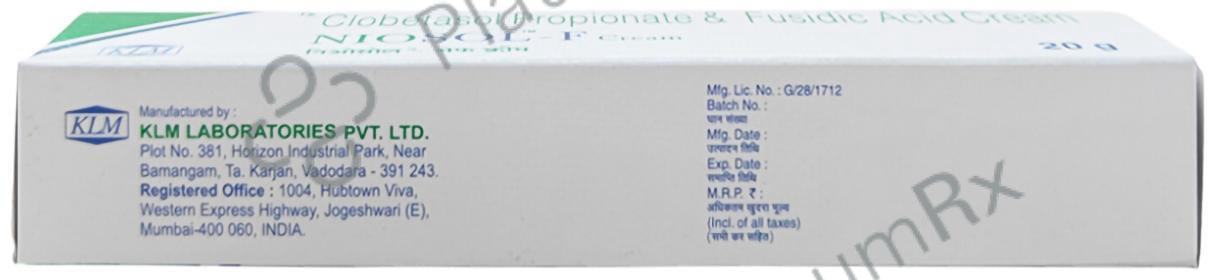 Niosol F Cream 20gm