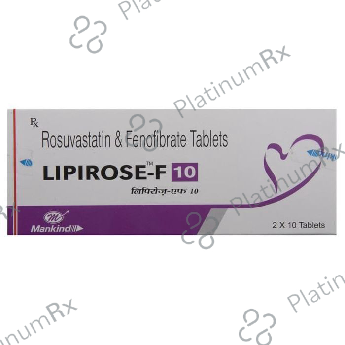 Lipirose F 145/10mg Tablet 10s