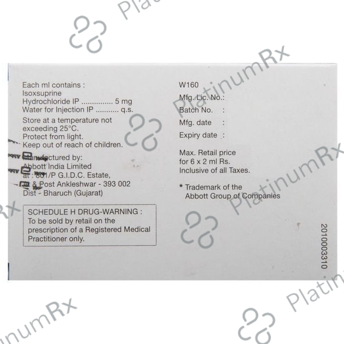 Duvadilan IM/IV 5mg Injection 1 Injection