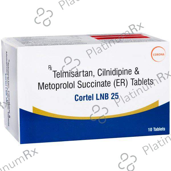 Cortel LNB 10/25/40mg Tablet 10s