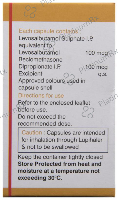 Salbair B 200mcg Transcaps 30s