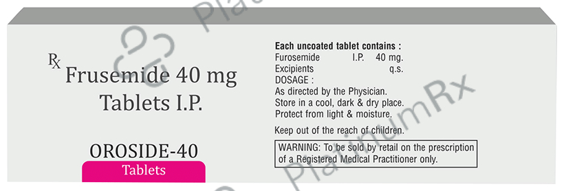 Oroside 40 Tablet