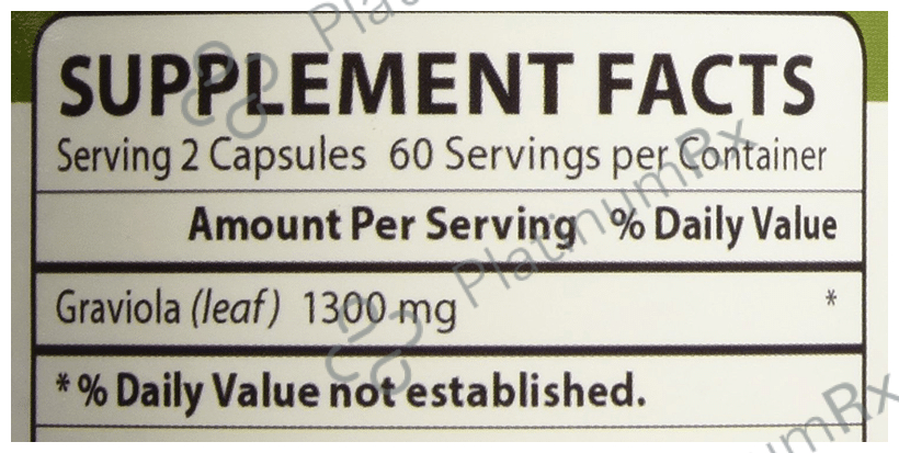 Fresh Health Nutrition Pure Graviola Capsule