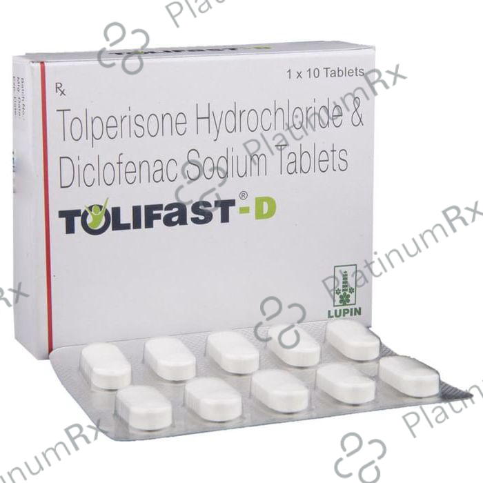 Tolifast D 50/150mg Tablet 10s