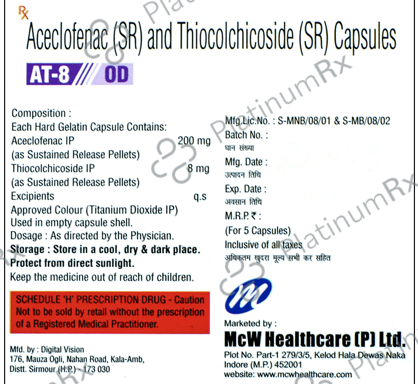 AT 8 OD Capsule SR