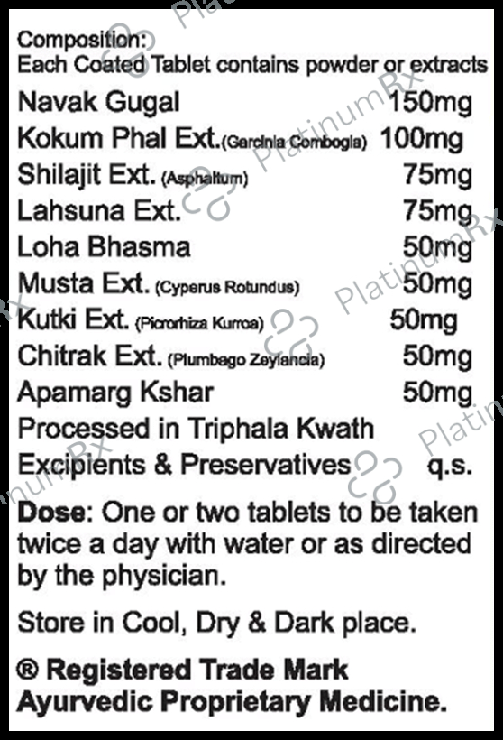 Nay Bhadra Health Care Obenay Tablet