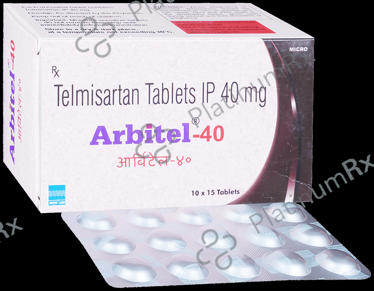 Arbitel 40mg Tablet 15s