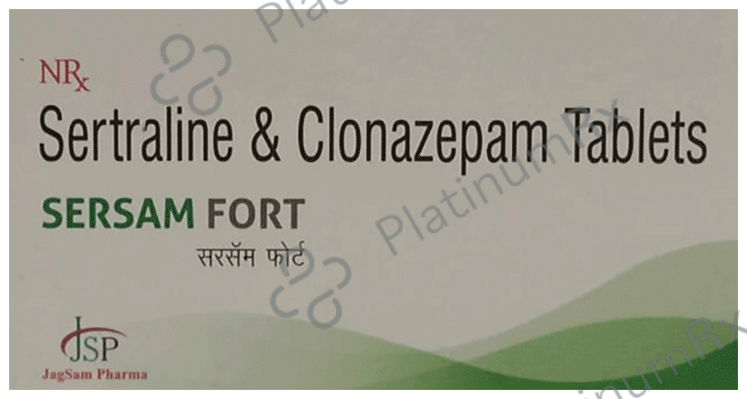 Sersam Fort 50mg/0.5mg Tablet
