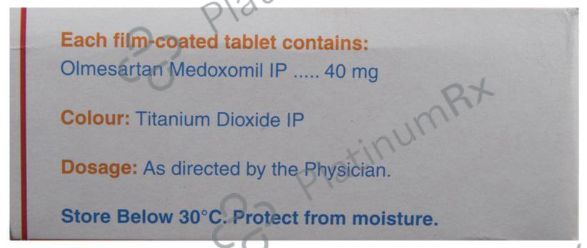 Olmecip 40mg Tablet 10s