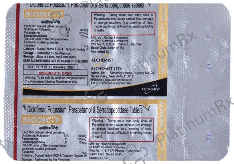 Biodic-P Tablet
