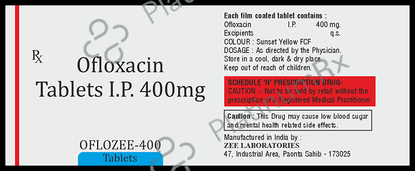 Oflozee 400 Tablet