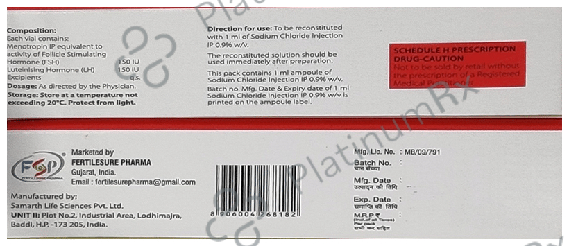 Menogo Sure HP 150IU Injection