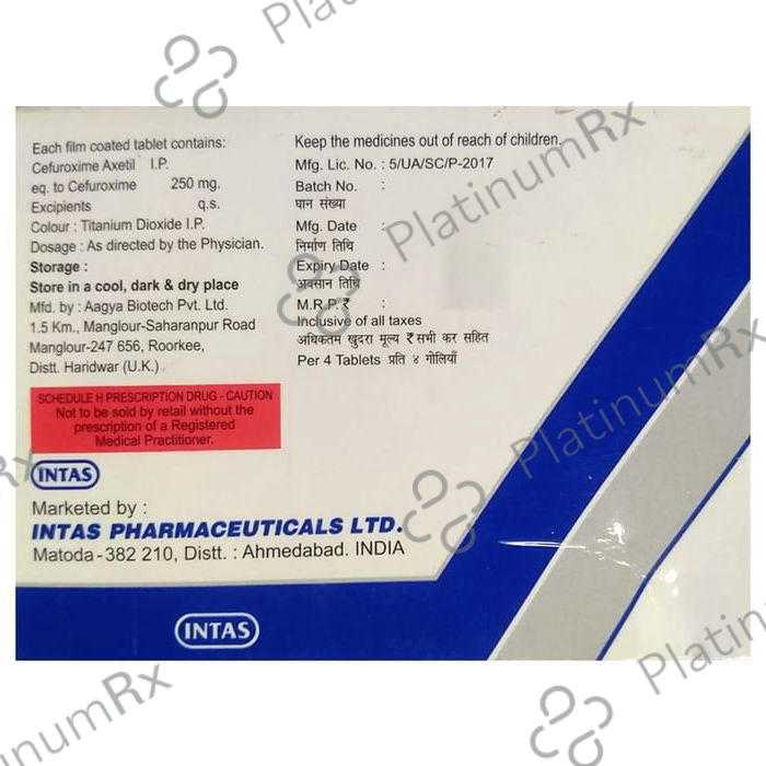 Ceroxitum 250mg Tablet