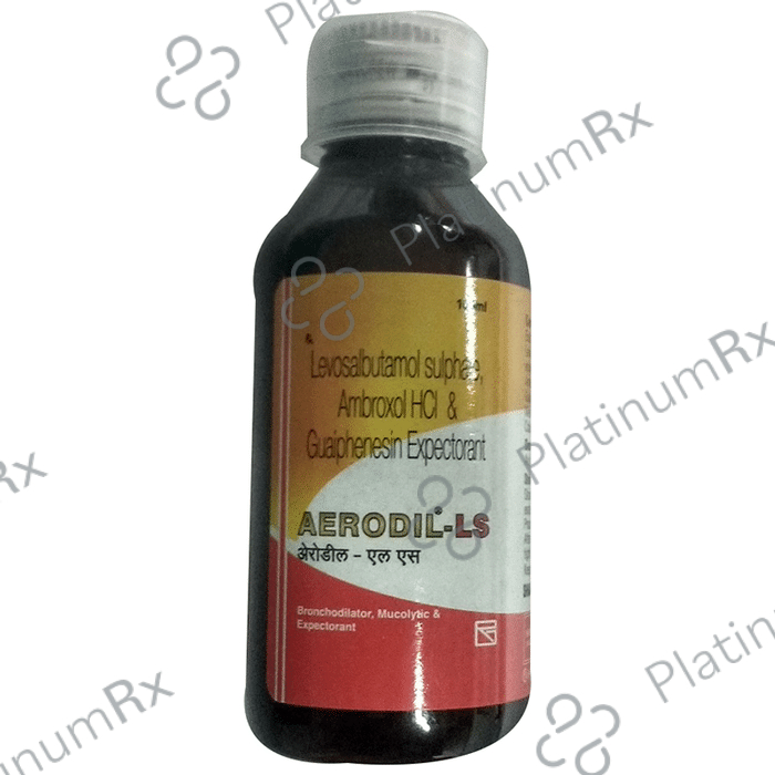 Aerodil LS 15/50/1mg Expectorant 100ml