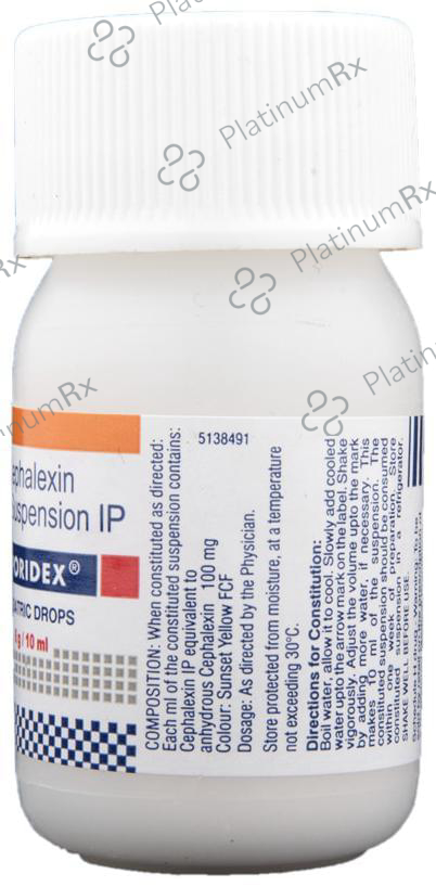 Sporidex 100mg Paediatric Drop 10ml